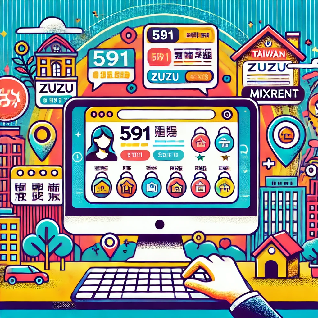 不只591！2024年台灣十大租屋平台完整推薦指南：從租租通到MixRent，輕鬆找到最適合你的理想居所