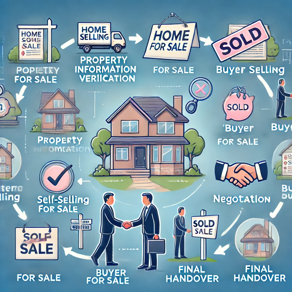 完整賣屋流程全指南：從房屋資料確認到順利交屋，深入解析自售與委賣的利弊差異，助您高效完成房產交易。