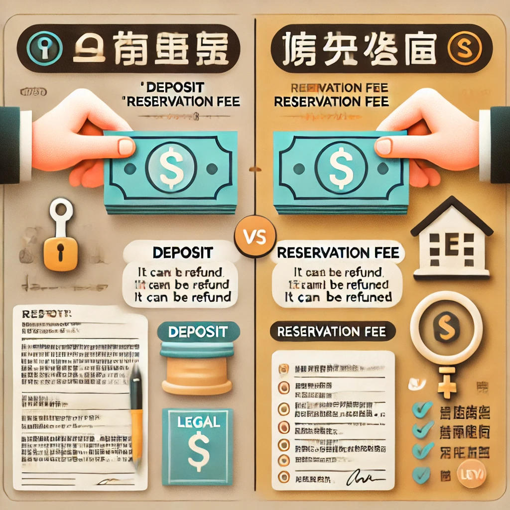 全面解析定金與訂金的區別：定金能否退還、法律規範及租房糾紛的應對措施，租客必讀！