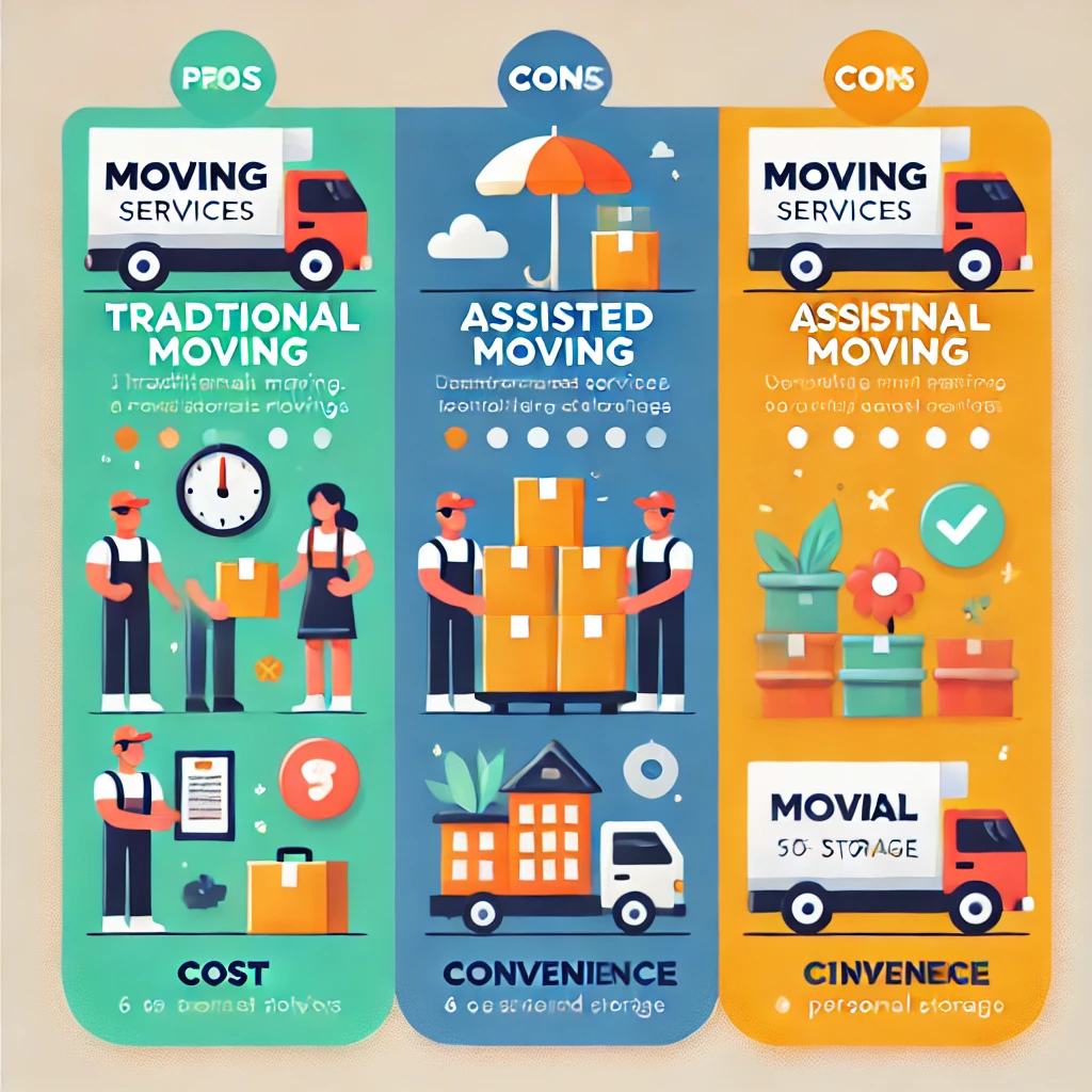 多種搬家方式詳解：從傳統搬家到代客搬家、個人倉庫的比較，幫你輕鬆選擇最適合的方案