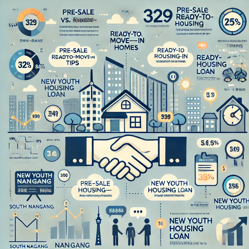 329 檔期購房攻略：如何談到最佳價格？南港房價趨勢、預售屋 vs. 成屋比較、新青安房貸申請指南